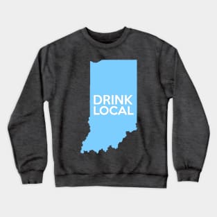 Indiana Drink Local IN Blue Crewneck Sweatshirt